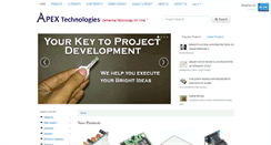 Desktop Screenshot of apexengineeringproject.com